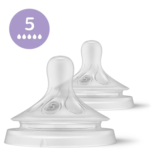 Philips Avent Natural Response biberon emzik 5 numara biberon ucu