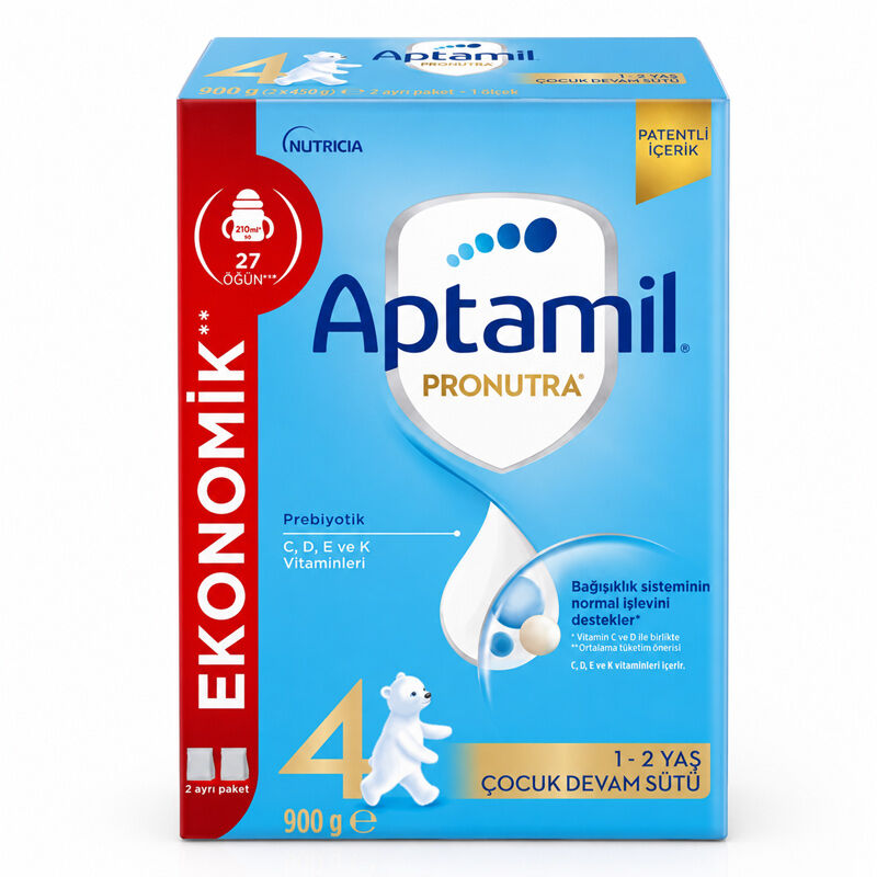 Aptamil Pronutra 4 Çocuk Devam Sütü 900 gr (2x450)
