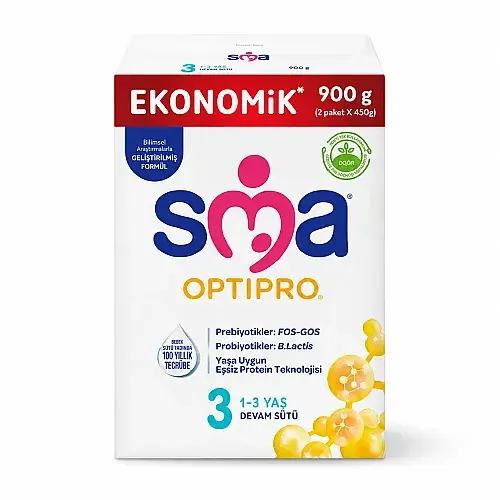 SMA Optipro 3 Devam Sütü 900gr (2x450g)