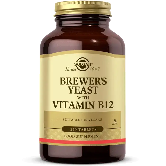 Solgar Brewers Yeast with Vitamin B 12 250 Tablet