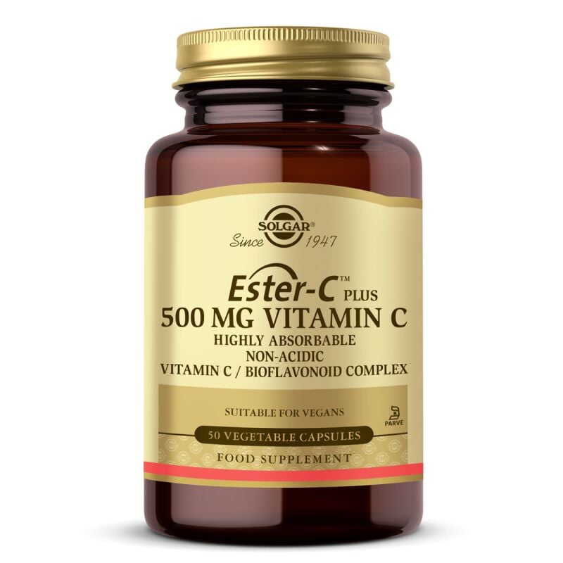 Solgar Ester-C Plus 500 mg 50 Kapsül