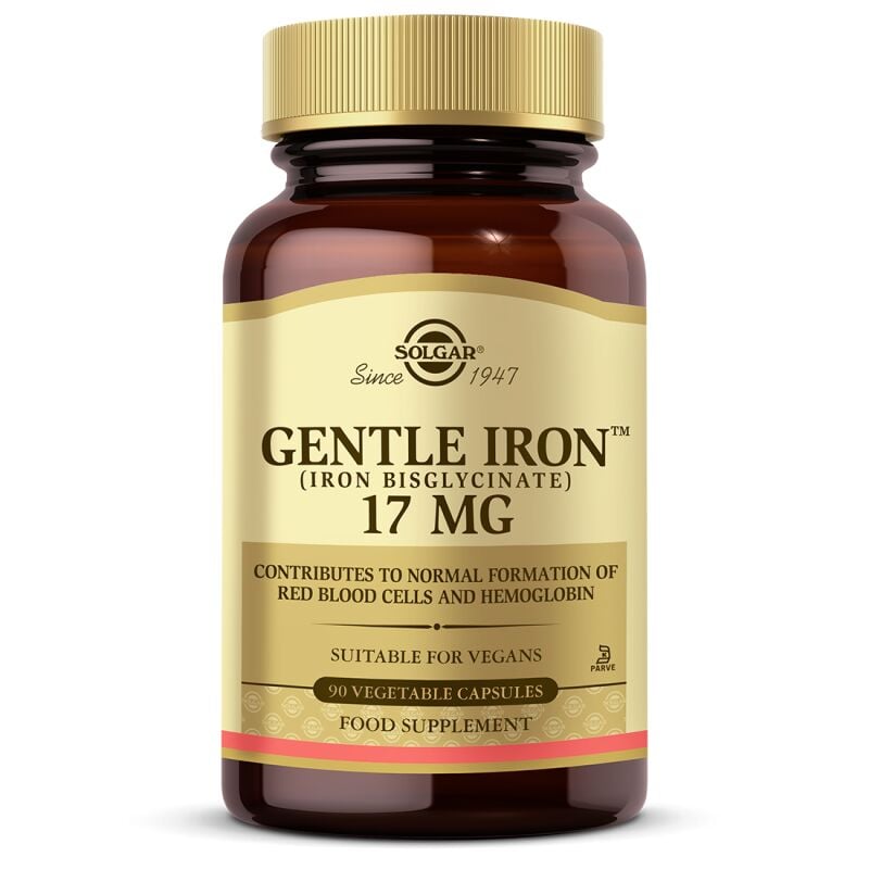 Solgar Gentle Iron 17 mg 90 Kapsül