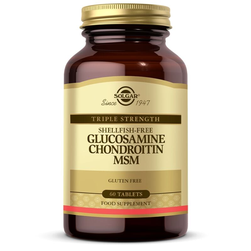 Solgar Glucosamine Chondroitin MSM 60 Tablet
