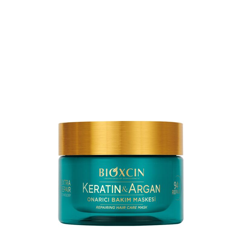 Bioxcin Keratin & Argan Onarıcı Saç Bakım Maskesi 225 ml