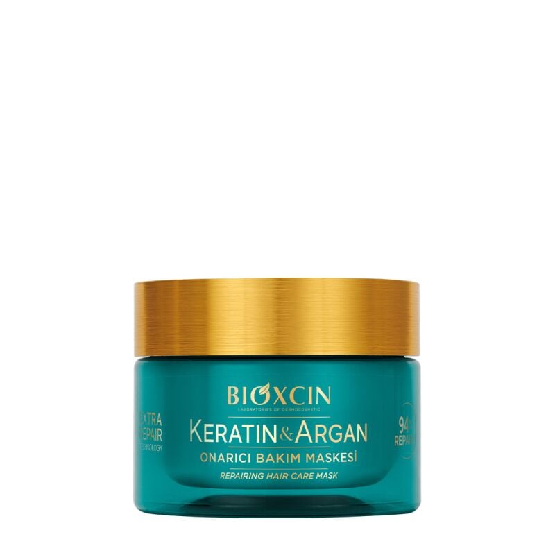 Bioxcin Keratin & Argan Onarıcı Saç Bakım Maskesi 225 ml