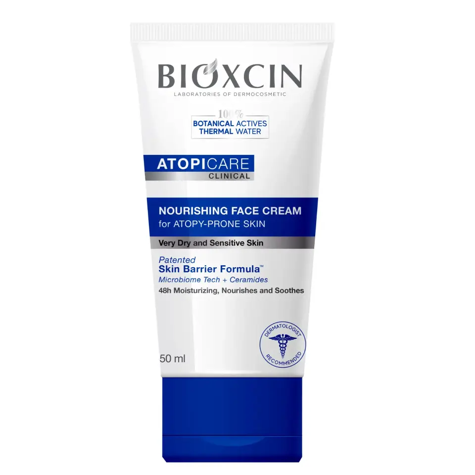 BIOXCIN ATOPICARE BESLEYICI YUZ KREMI 50 ML