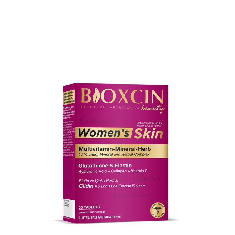 Bioxcin Womens Skin Collagen Takviye Edici Gıda 30 Tablet