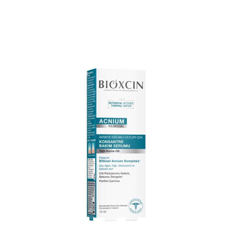 Bioxcin Acnium Konsantre Bakım Serumu 15 ml