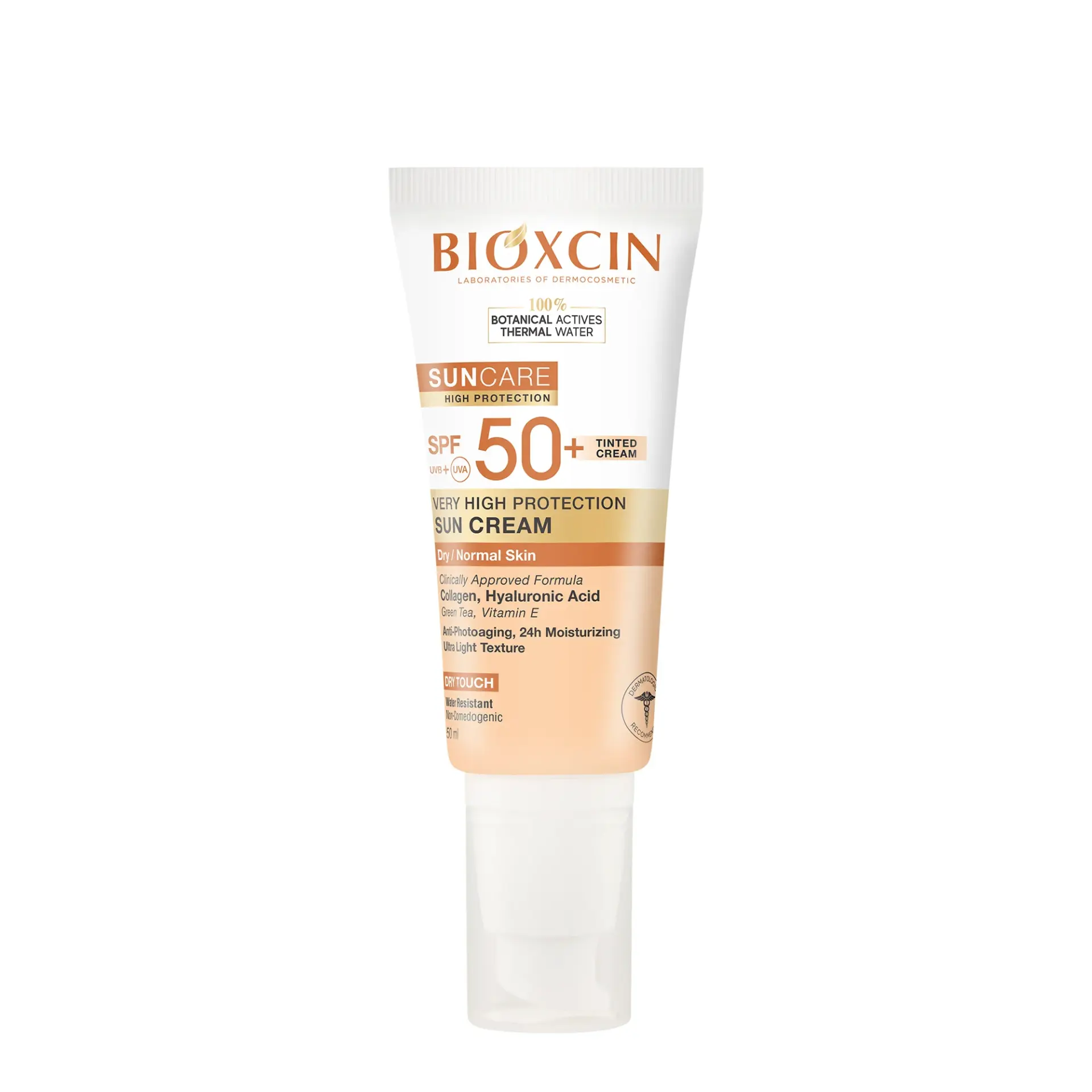 Bioxcin Sun Care Kuru Ciltler için Güneş Kremi SPF 50+ 50 ml - Renkli