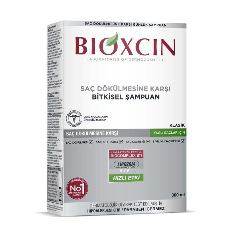 Bioxcin Genesis Saç Dökülmesine Karşı Şampuan 300ml (Yağlı Saçlar)
