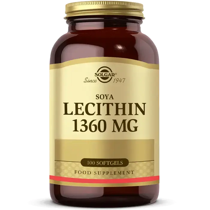 Solgar Lecithin 1360 mg 100 Yumuşak Jelatin Kapsül