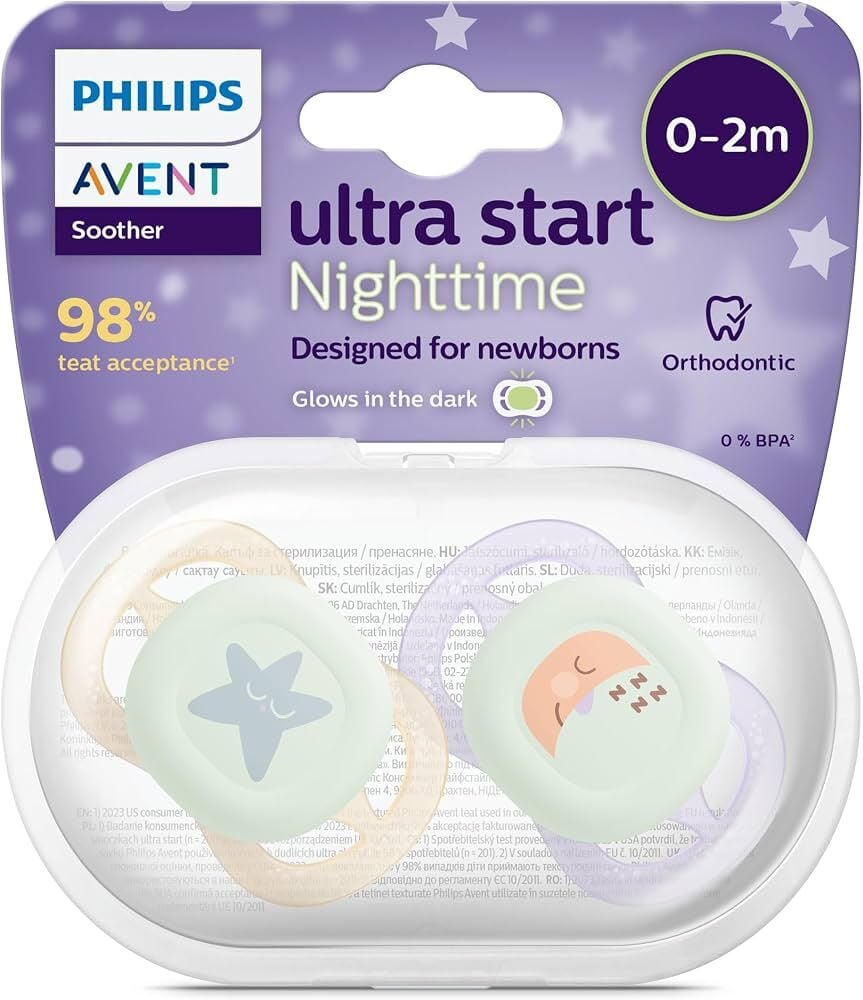 Philips Avent 2 li Emzik Ultra Start Nighttime 0-2 Ay
