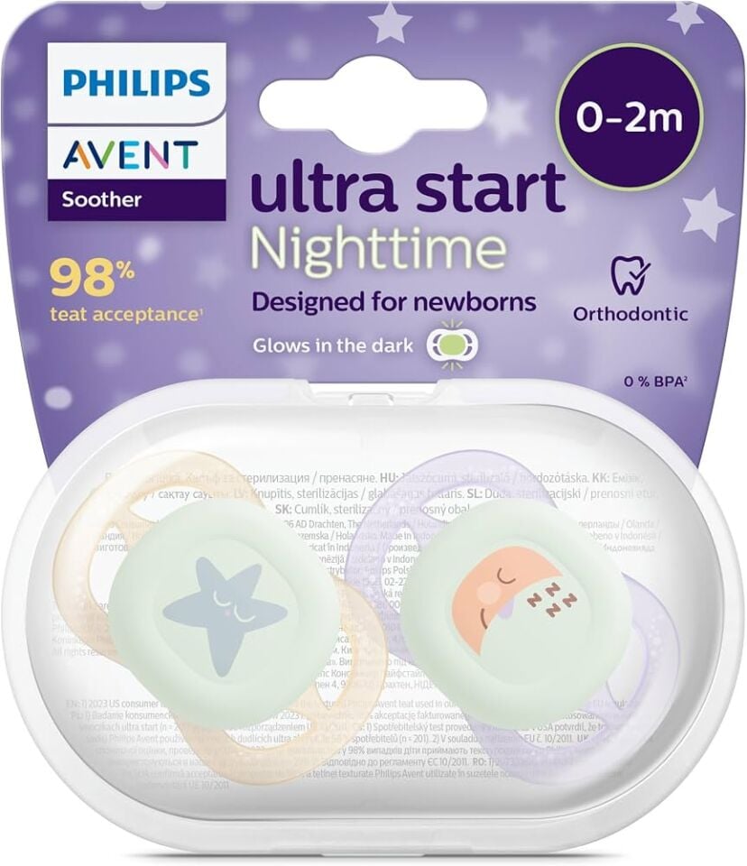 Philips Avent 2 li Emzik Ultra Start Nighttime 0-2 Ay