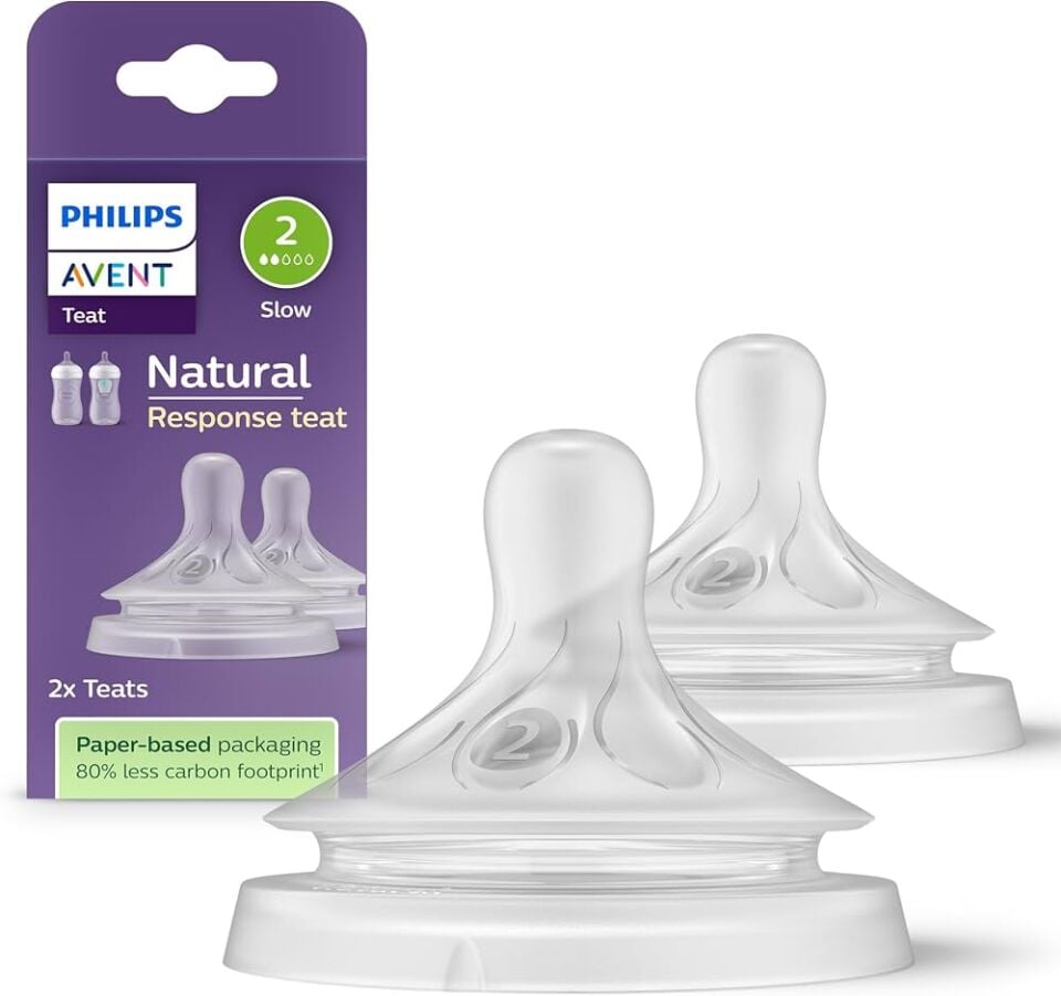 Philips Avent Natural Response biberon emzik 2 numara biberon ucu