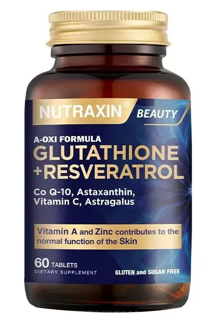 Nutraxin A-Oxi Formula Glutathıone Resveratrol 60 Tablet