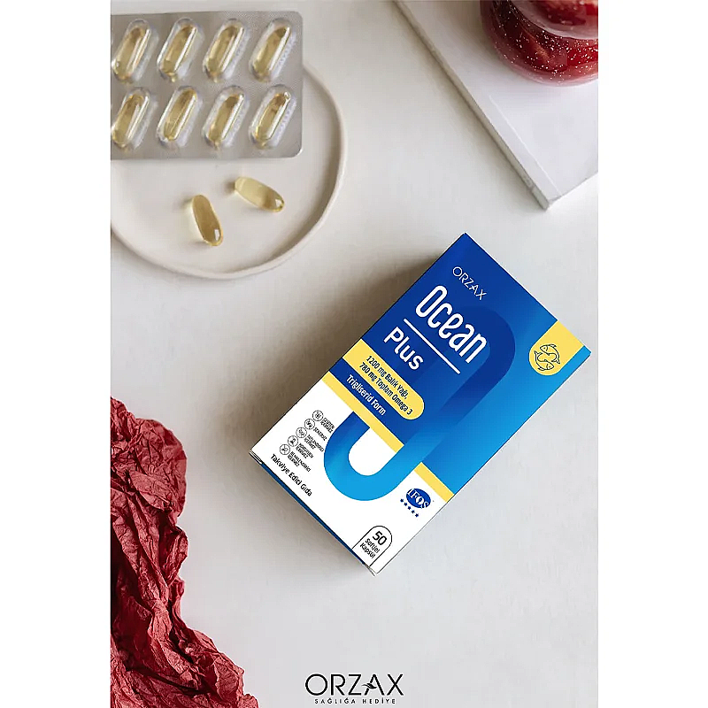 Orzax Ocean Plus 1200 mg 50 Kapsül