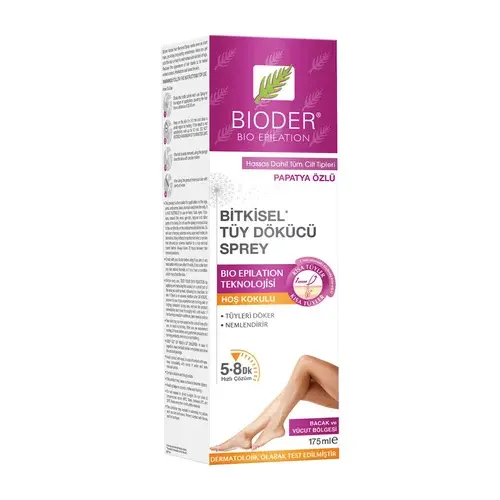 Bioder Tüy Dökücü Sprey Kadın 175 ml