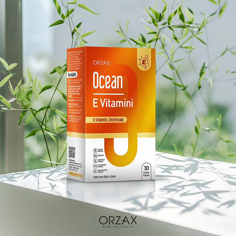 Orzax Ocean E Vitamini 30 Kapsül