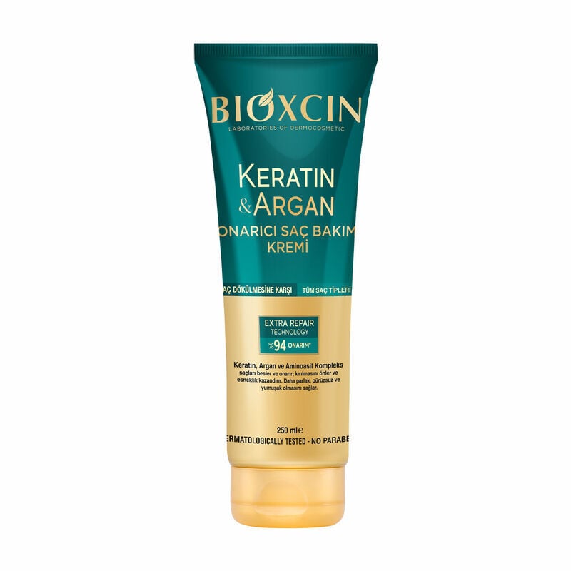 Bioxcin Keratin ve Argan  Saç Bakım Kremi 250 ml