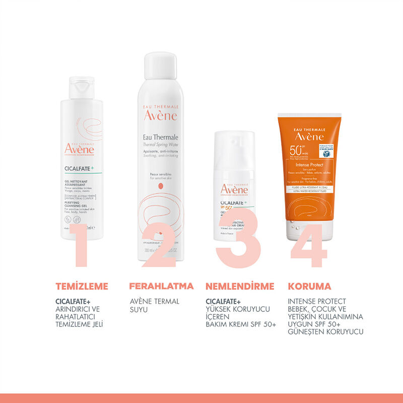 Avene Cicalfate+ Hassas ve Yıpranmış Ciltler İçin SPF50+ Krem 30 ml
