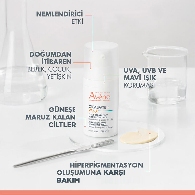 Avene Cicalfate+ Hassas ve Yıpranmış Ciltler İçin SPF50+ Krem 30 ml