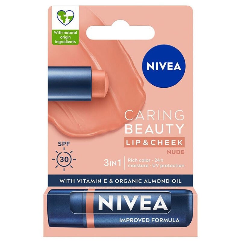Nivea Lip Cheek Caring Nude