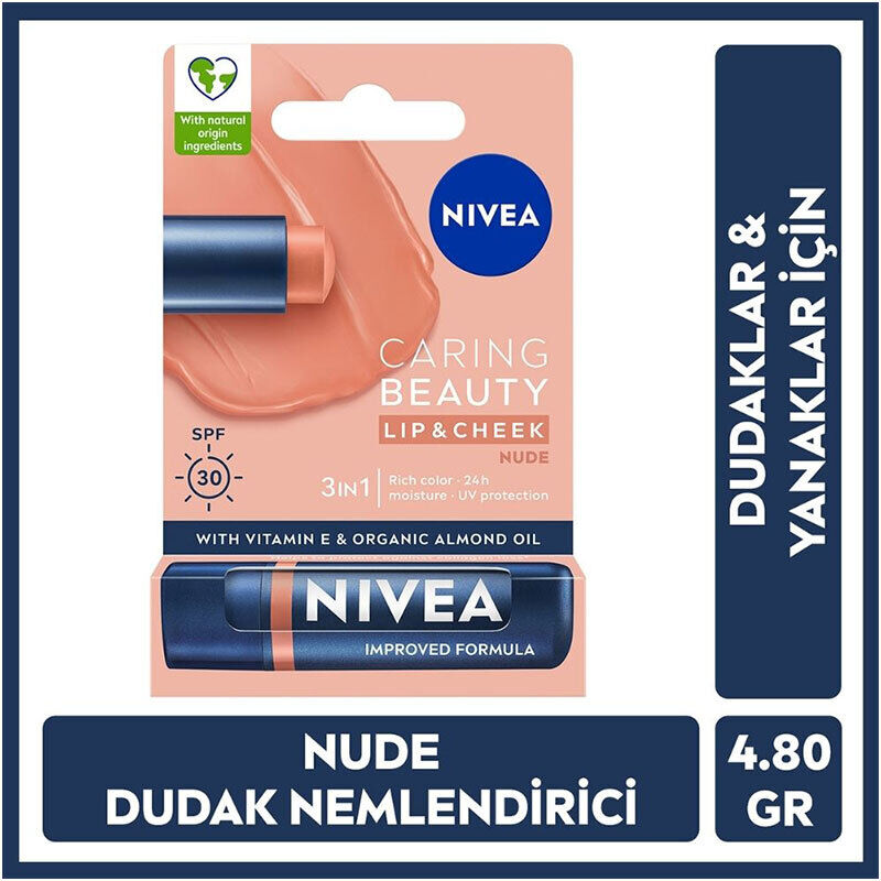 Nivea Lip Cheek Caring Nude