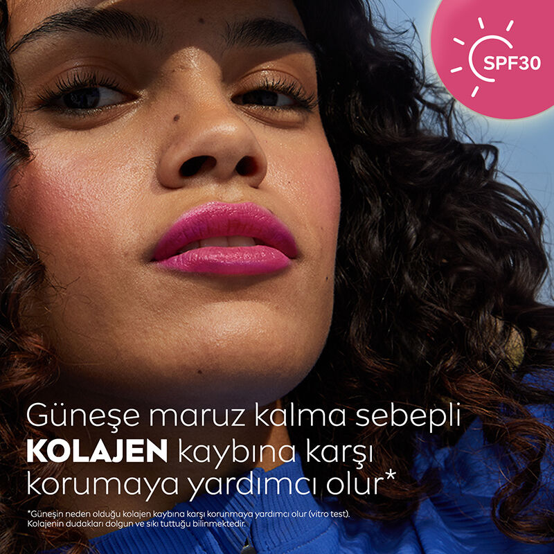 Nivea SPF30 Pembe Renkli Güneş Koruyucu Dudak Bakım Kremi