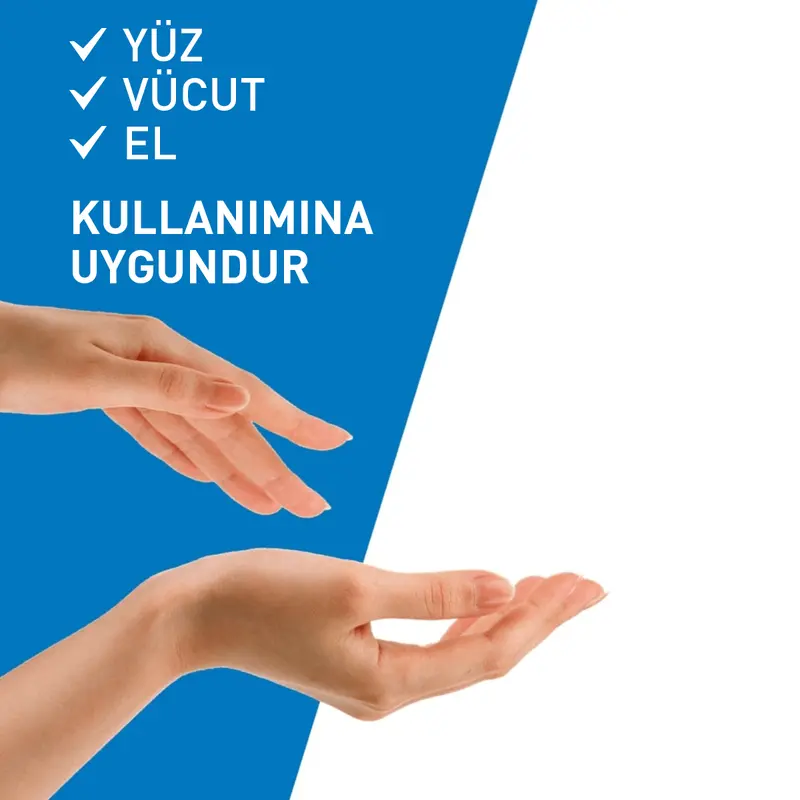 CeraVe Nemlendirici Yüz Ve Vücut Kremi - Kuru Ciltler İçin Seramid Ve Hyalüronik Asit İçerikli